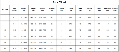 Girls Classic Solid Long Sleeve Crewneck Top