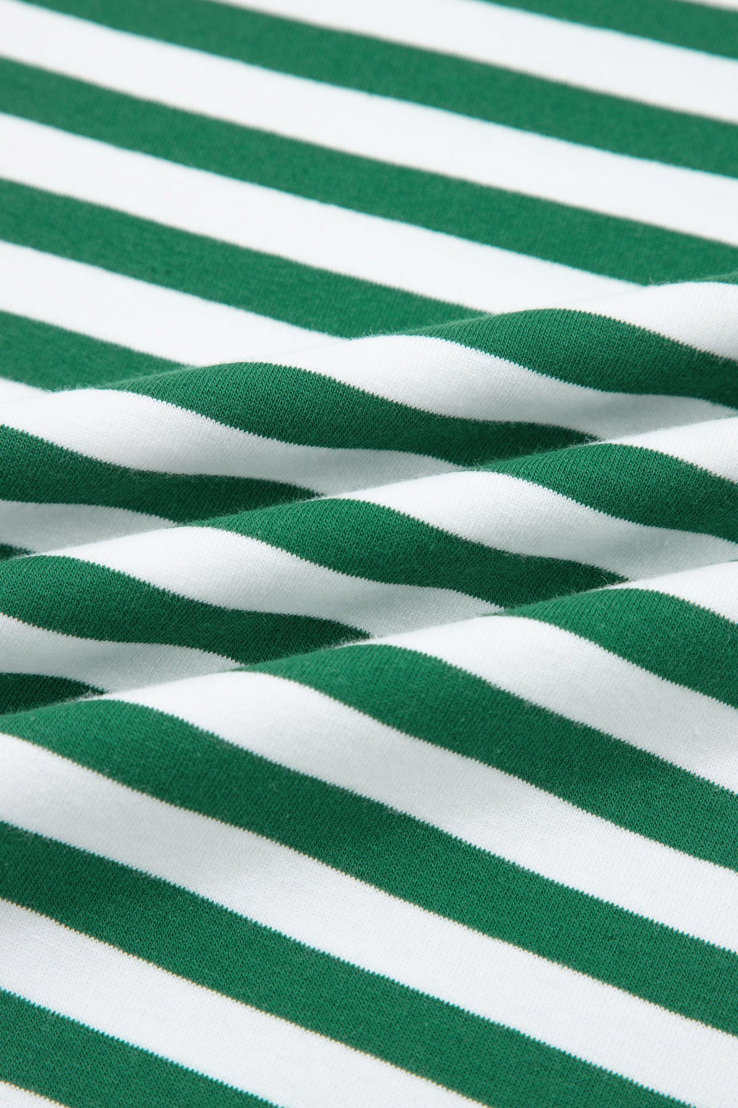 Striped Two Piece Lounge Set Womens Tee and Shorts