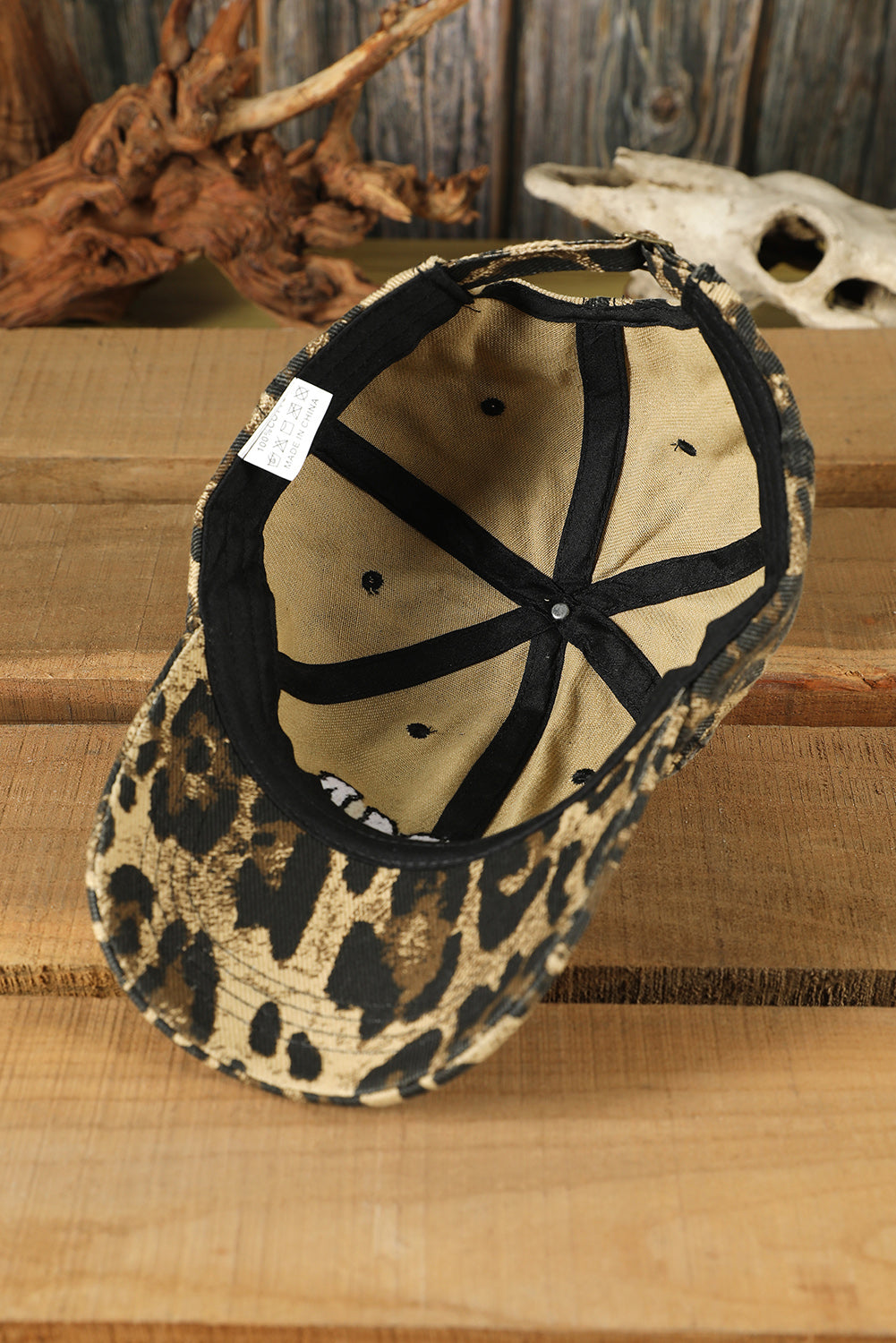 MAMA Leopard Embroidered Baseball Cap for Women