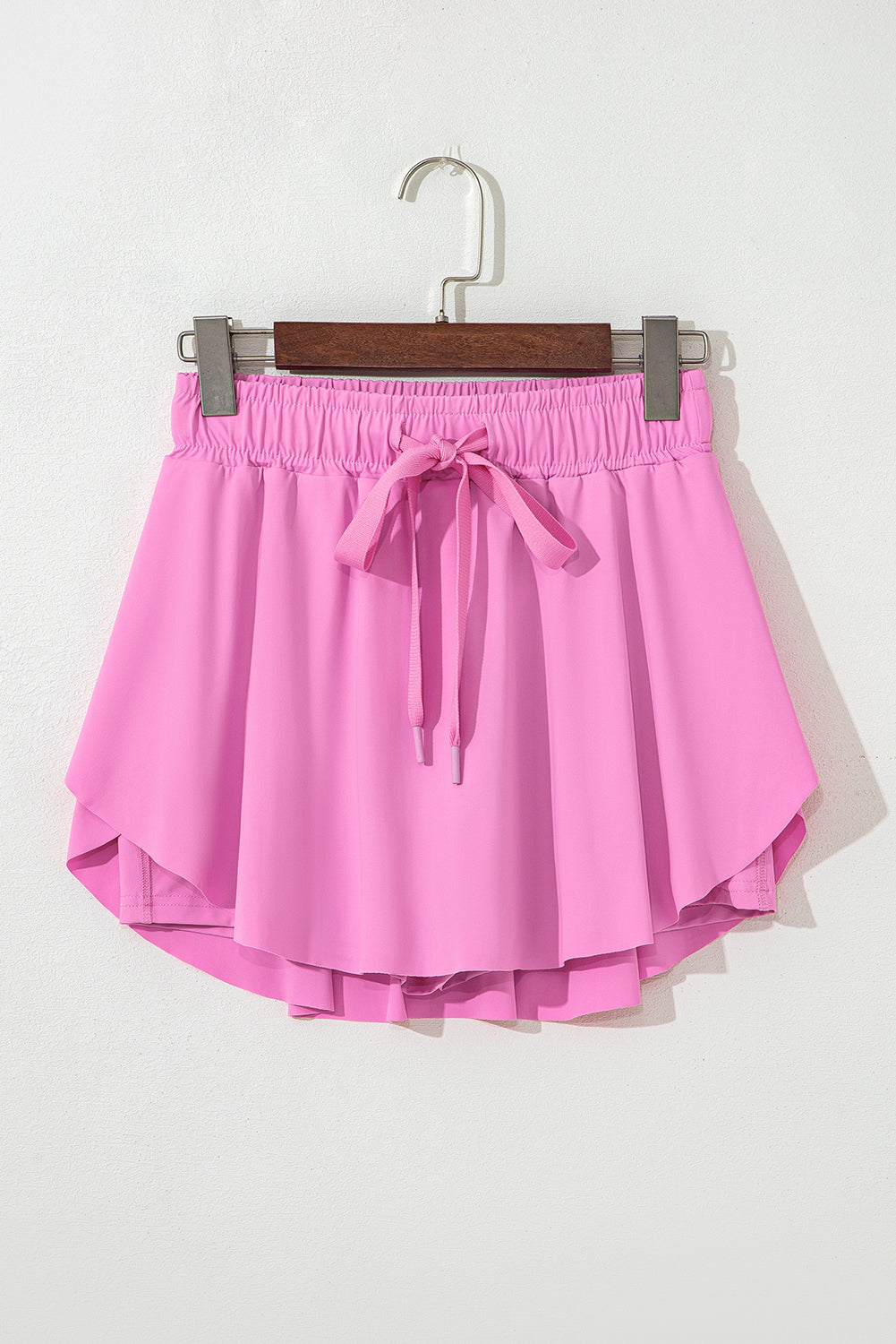 Women’s High Waist Drawstring Tennis Skort with Lining