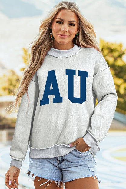 AU Tigers Reversible Game Day Mock Neck Sweatshirt