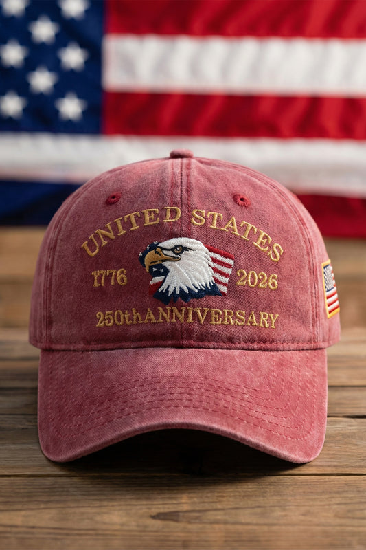USA Flag Hat Independence Day July 4th Patriotic Cap