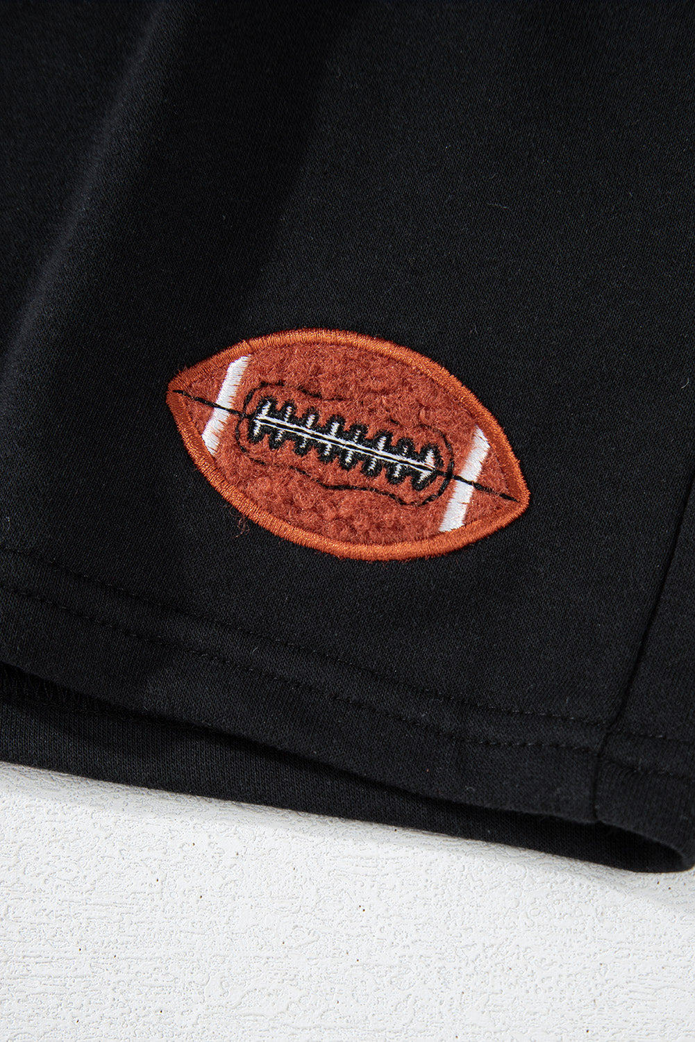 Game Day Football Graphic Pullover Shorts Lounge Set