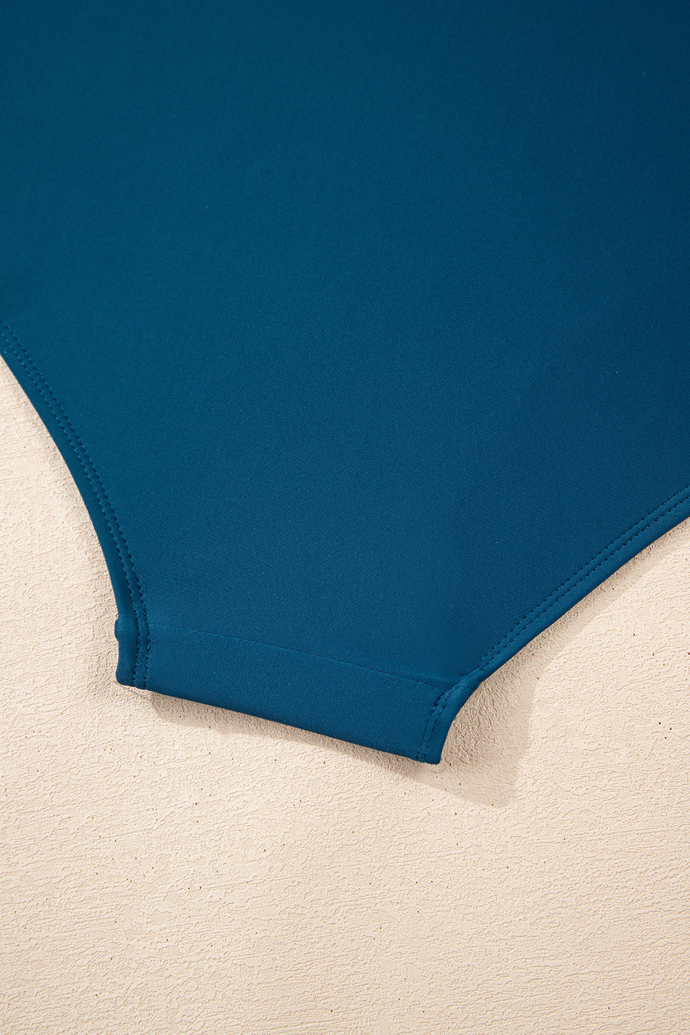 Navy Ricrac Trim Flared Spaghetti Strap Tankini Set