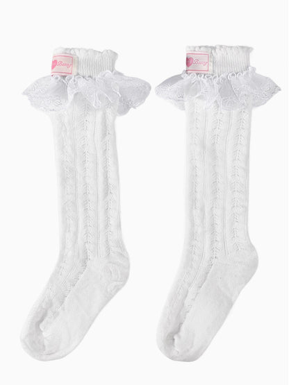 Lace Trim Socks for Kids