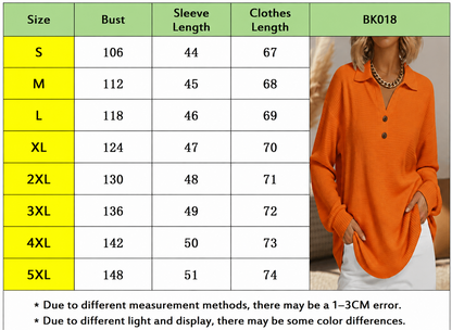 Women’s Waffle Knit Henley Top Collared V Neck Pullover