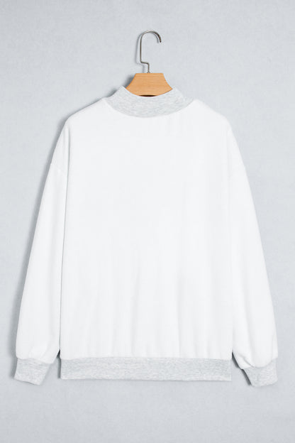 Gameday Graphic High Neck Reversible Sweatshirt