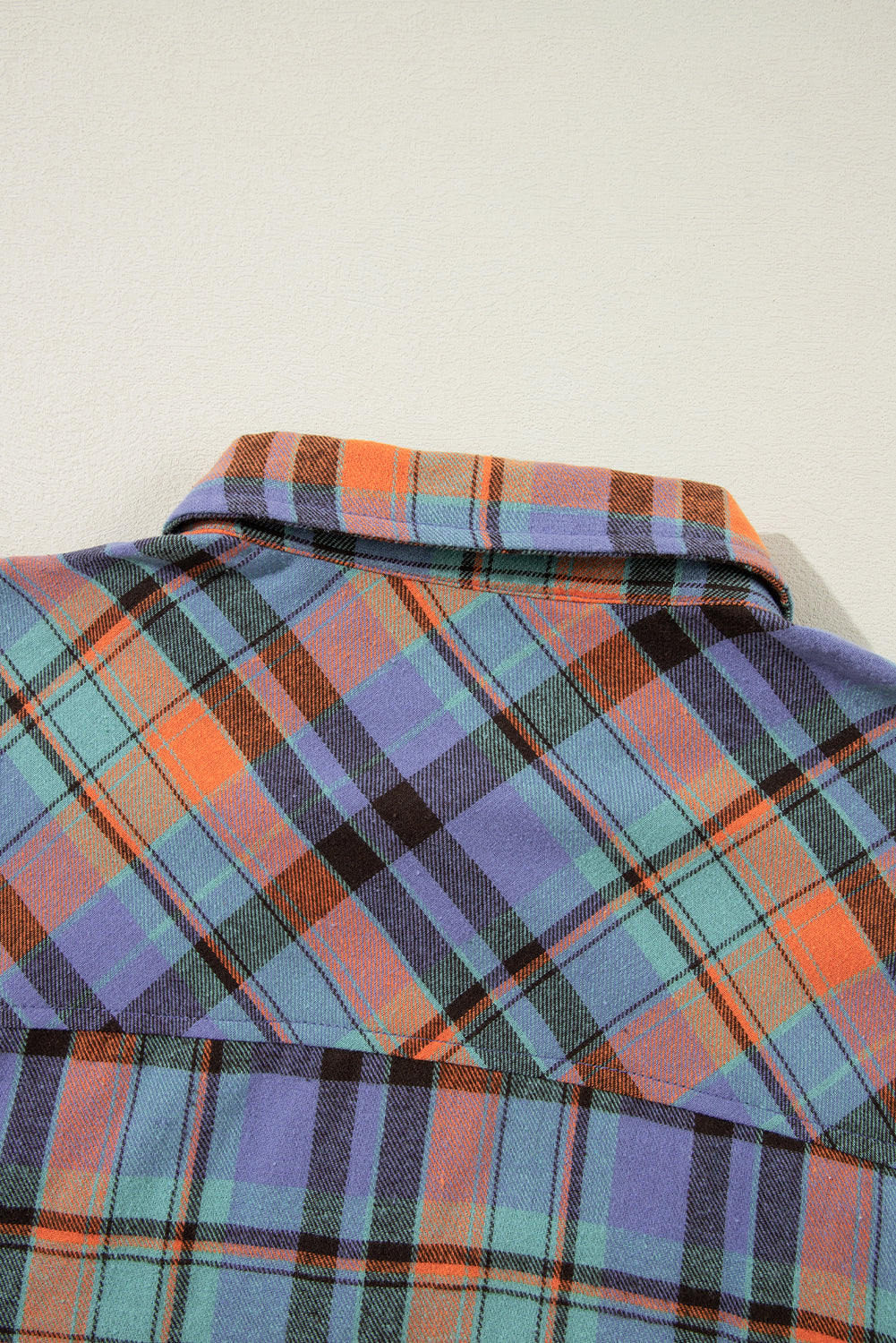 Vintage Plaid Button Down Shirt – Western Fall Layering Top