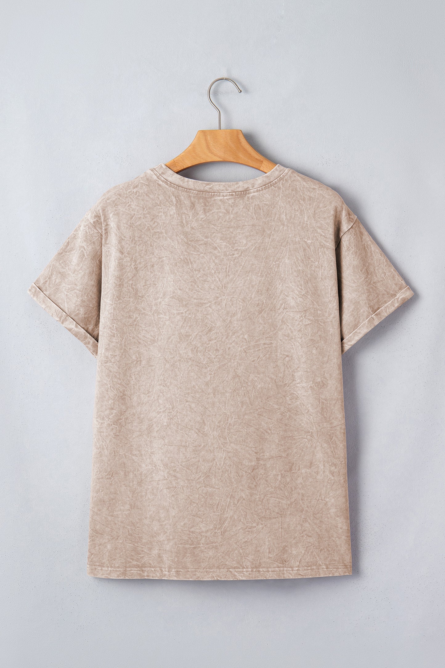 Mineral Washed Cotton Tee Saved by Grace Graphic