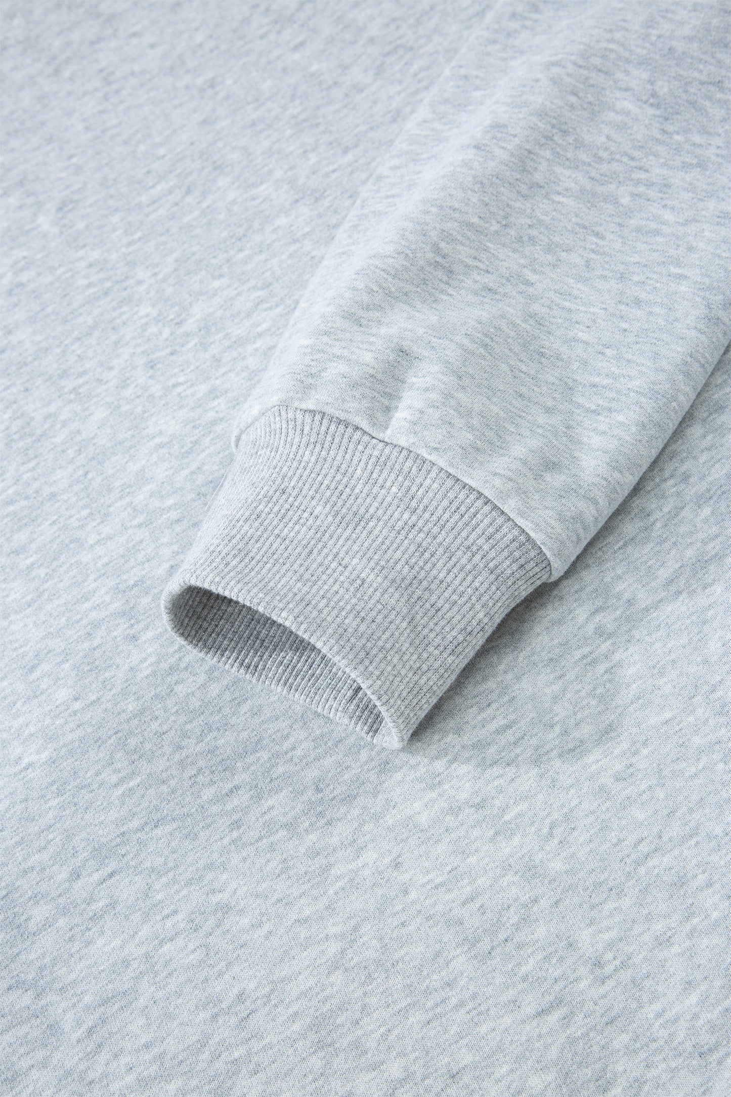 Oversized Mock Neck Sweatshirt Drop Shoulder Pullover