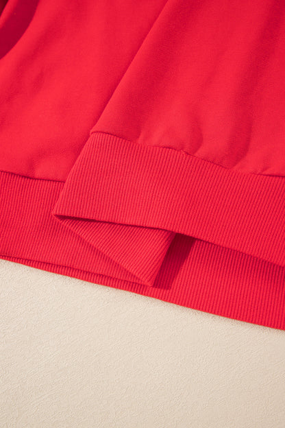 Fiery Red GAMEDAY Oversized Crewneck Sweatshirt