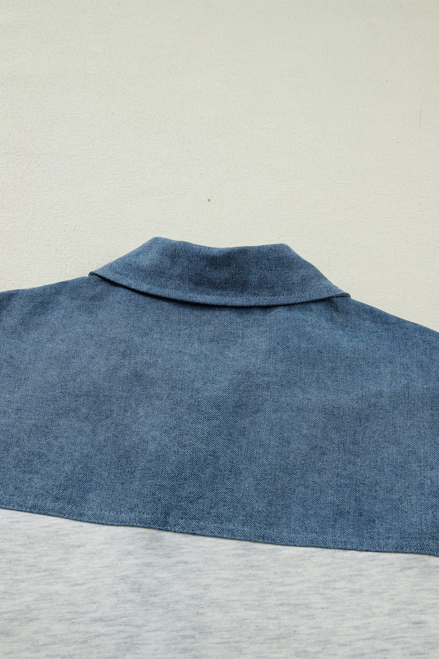 Color Block Polo Henley Short Sleeve Casual Top