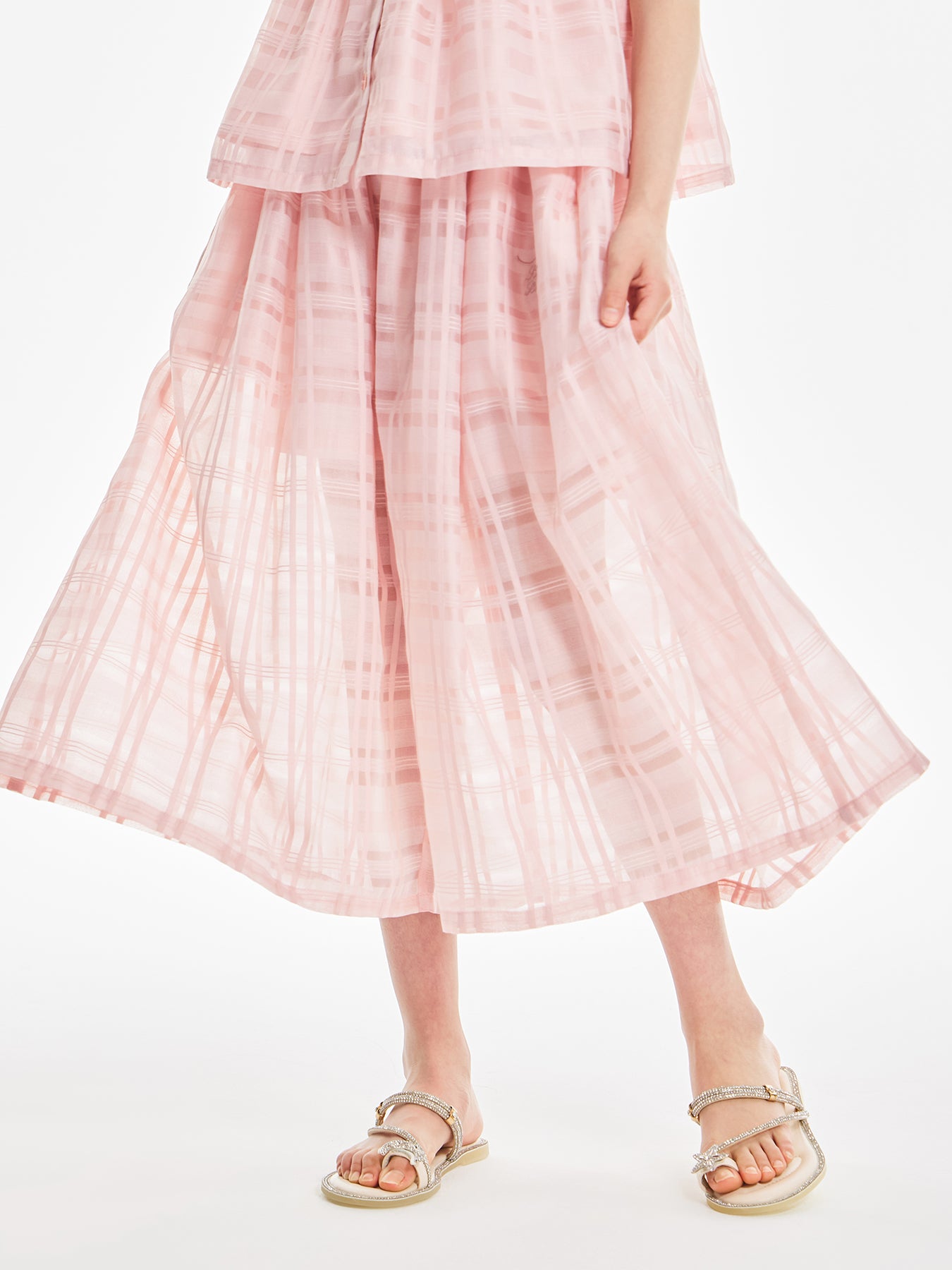 Girls Pink Bow Polo Shirt or Wide Leg Pants