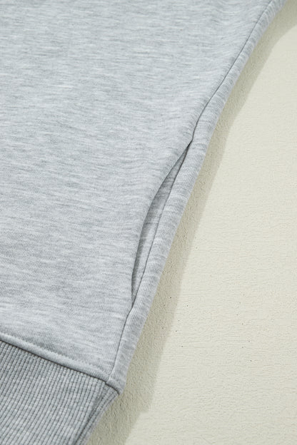 High Neck Cap Sleeve Loose Casual Top