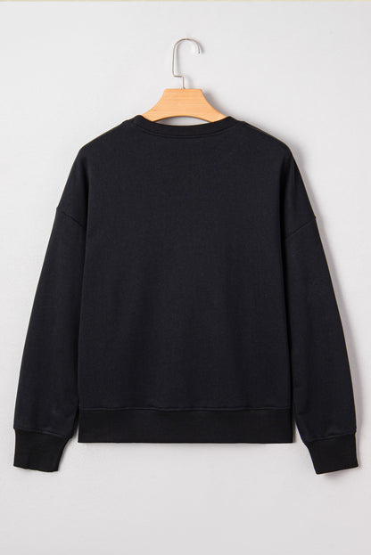 Chenille Game Day Graphic Crewneck Sweatshirt