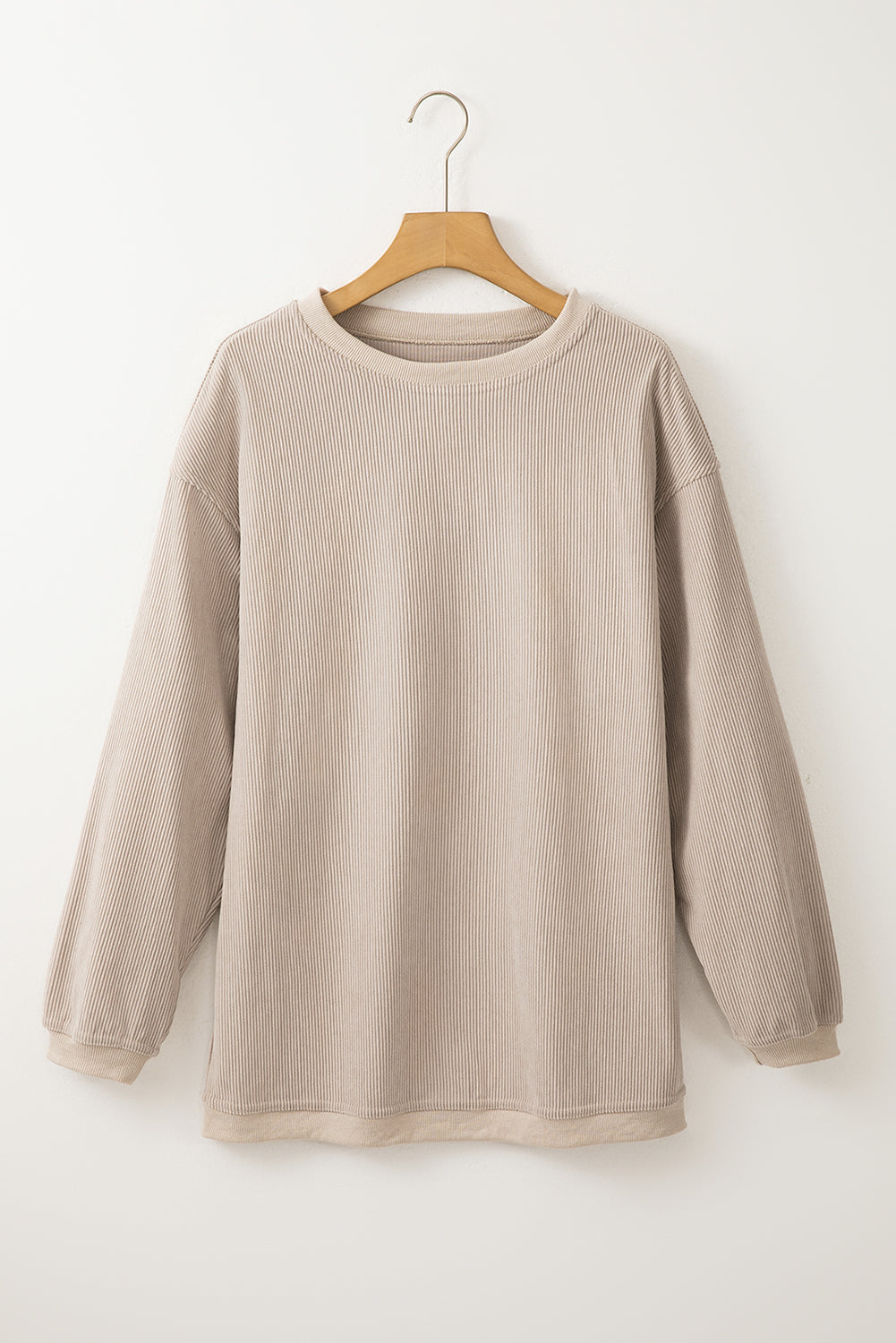 Festival Ribbed Corduroy Oversized Sweatshirt