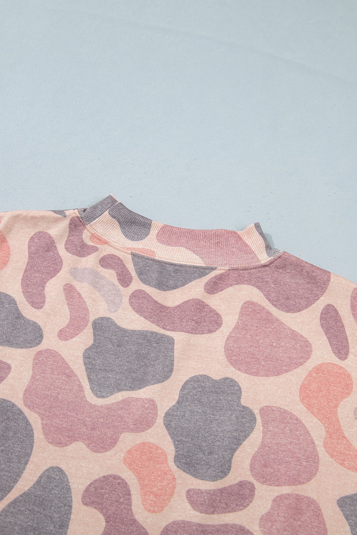 Western Camo Howdy Oversized Pullover Sweatshirt Women