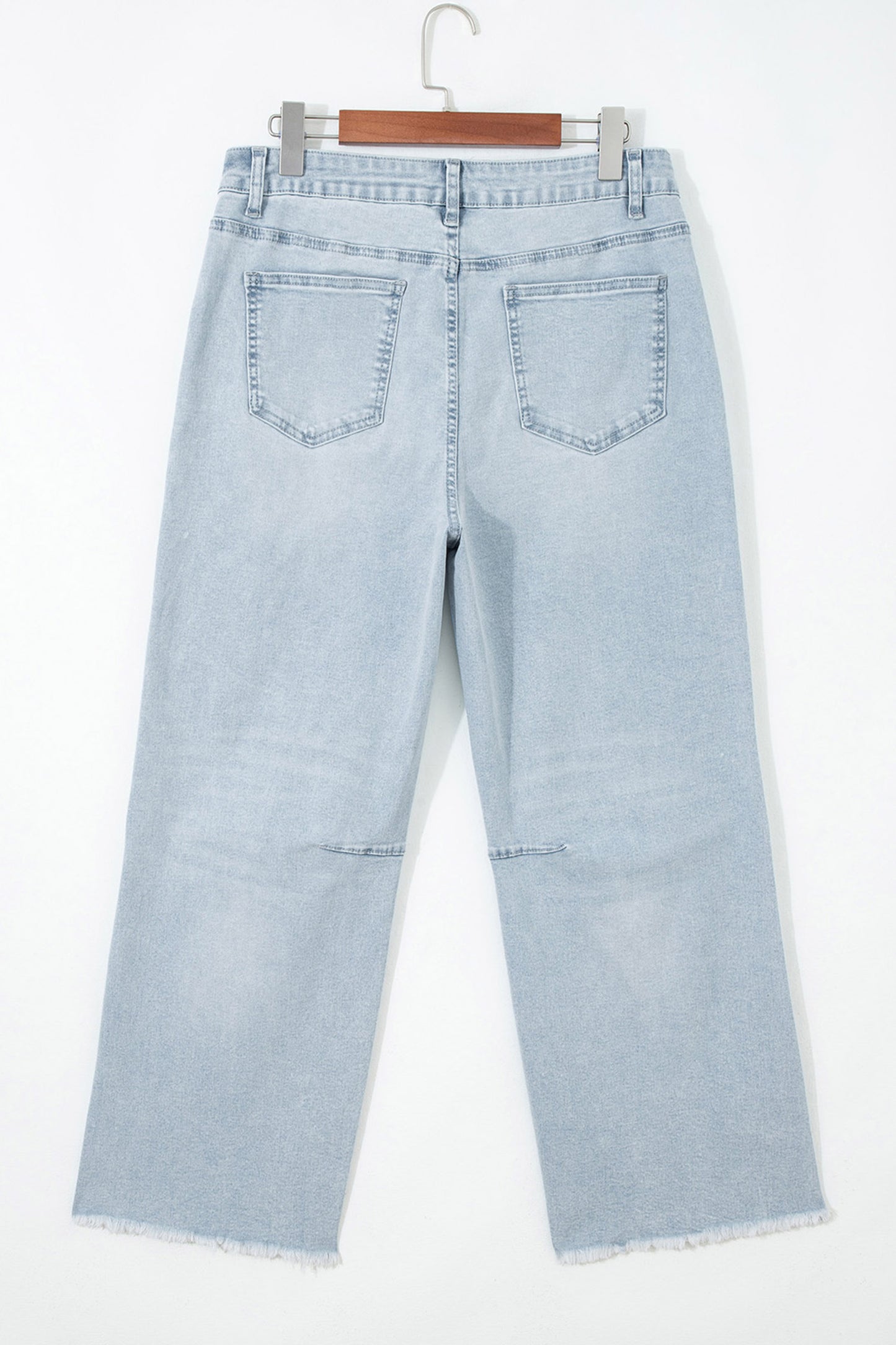 Back to School Gameday Sequin Football Raw Hem Jeans