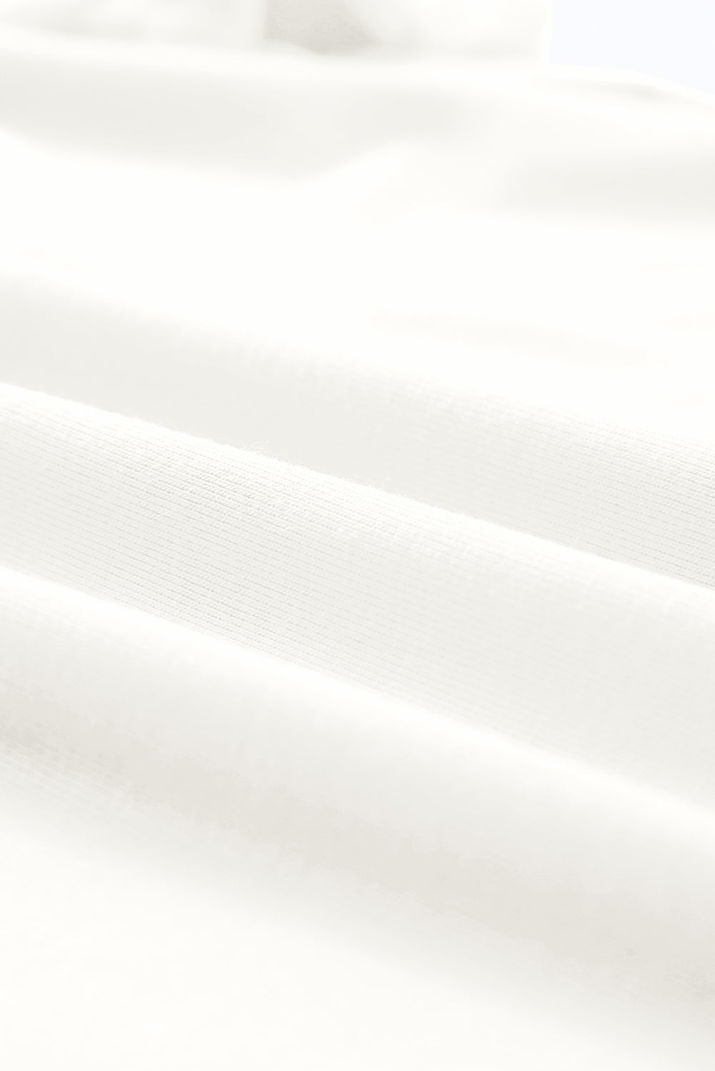 White Casual Crew Neck Short Sleeve Basic Tee