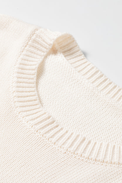 Game Day Football Graphic Crew Neck Knit Sweater