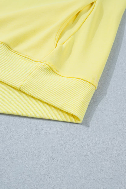 High Neck Cap Sleeve Loose Casual Top