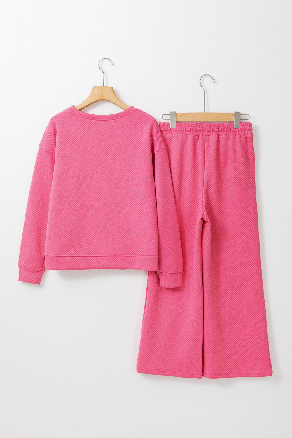 Dahlia Ultra Loose Textured 2pcs Slouchy Outfit