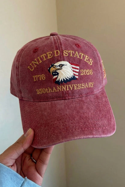 USA Flag Hat Independence Day July 4th Patriotic Cap