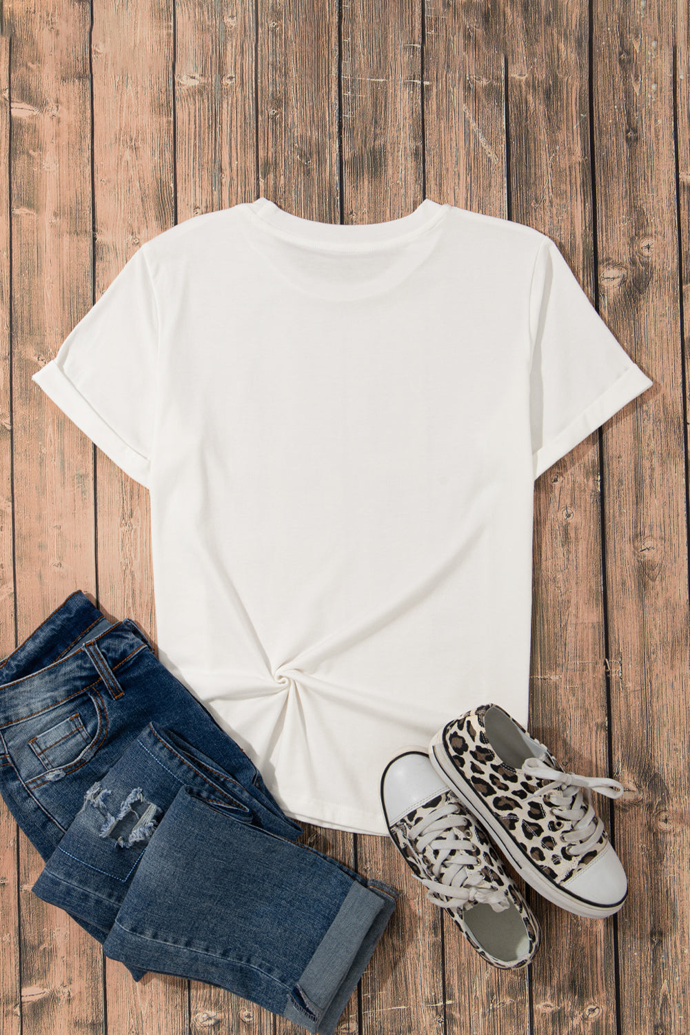 Easter Bunny Egg Bow Graphic Spring Tee