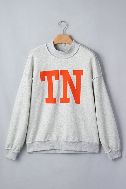 Tennessee TN Reversible Game Day Mock Neck Sweatshirt