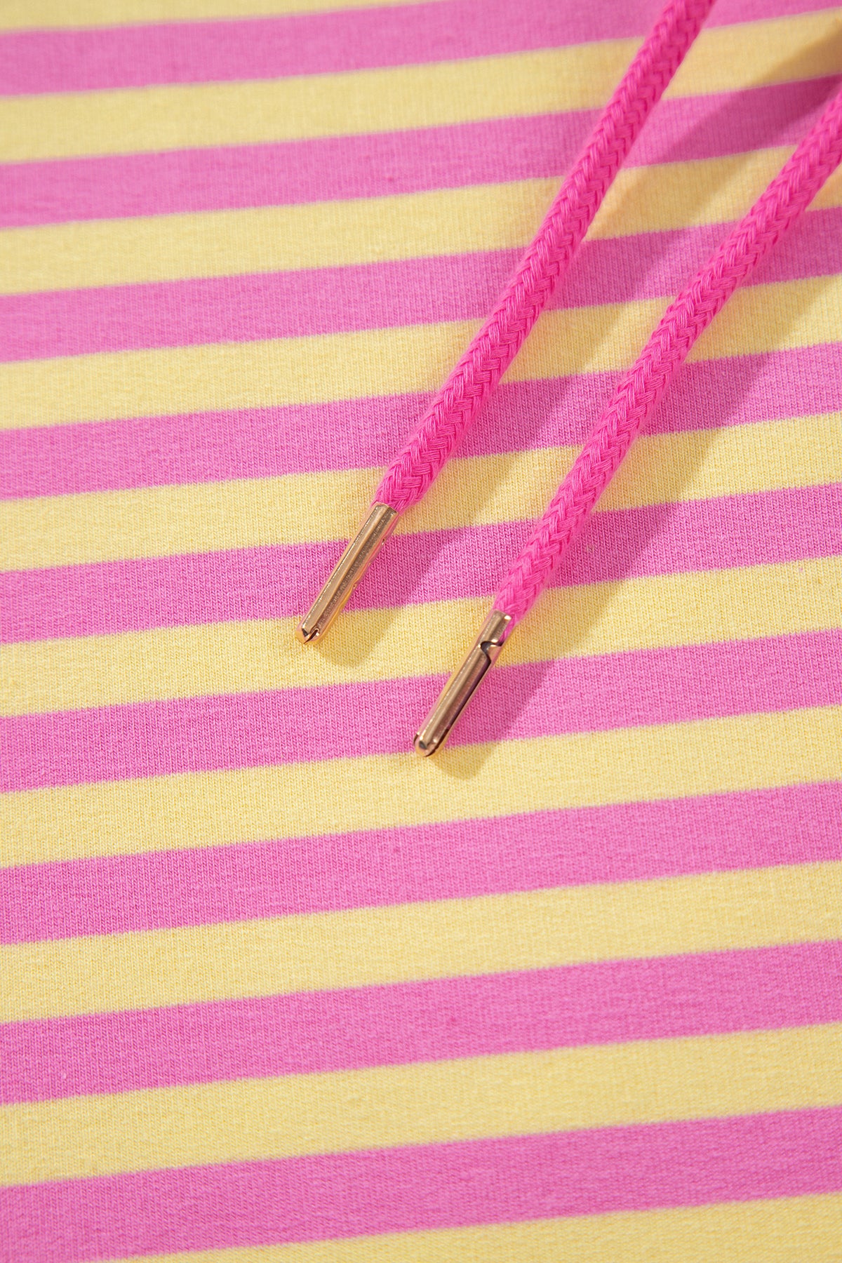 Striped Zip Up Hoodie Shorts Set Lounge Outfit
