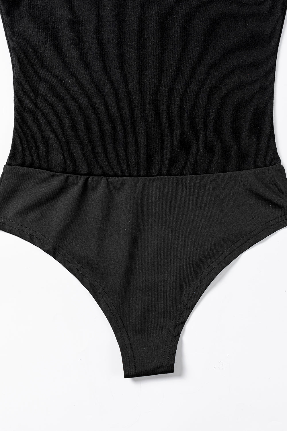 Black Sheer Mesh Sleeveless Bodysuit Boutique Style