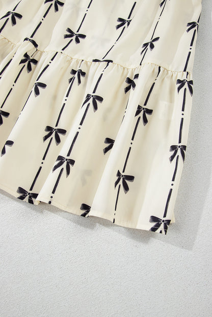 Striped Floral Sleeveless Maxi Dress with Pockets