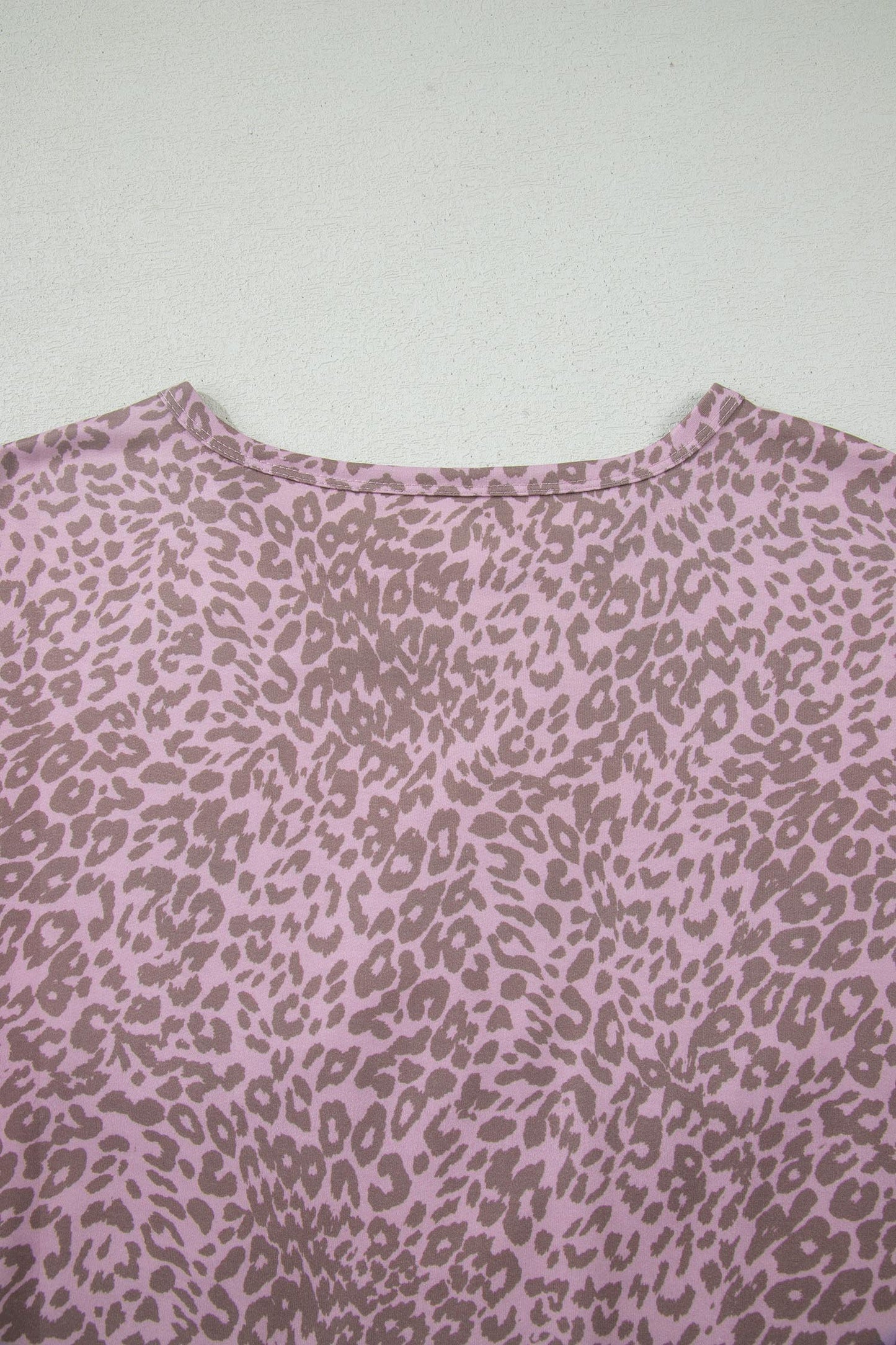 Leopard Star Patch Studded Oversized Western Graphic Tee