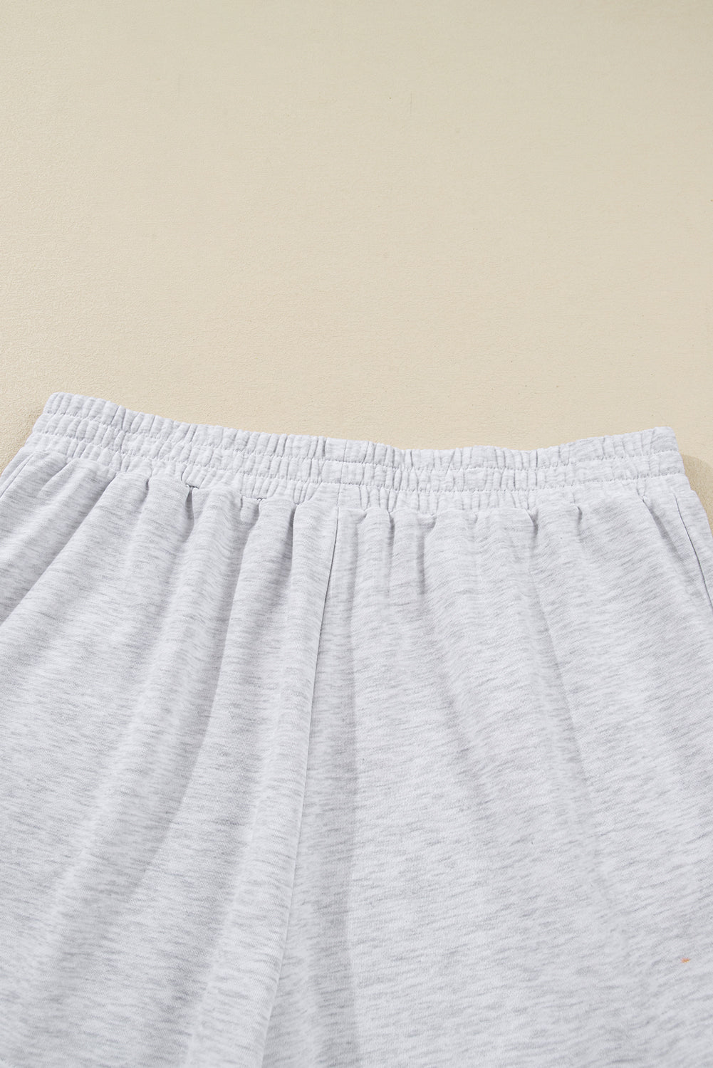 Bow Embroidered Pullover and Shorts Plus Size Set
