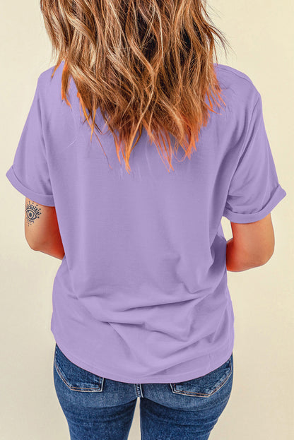 Pastel Easter Egg Bow Graphic Tee