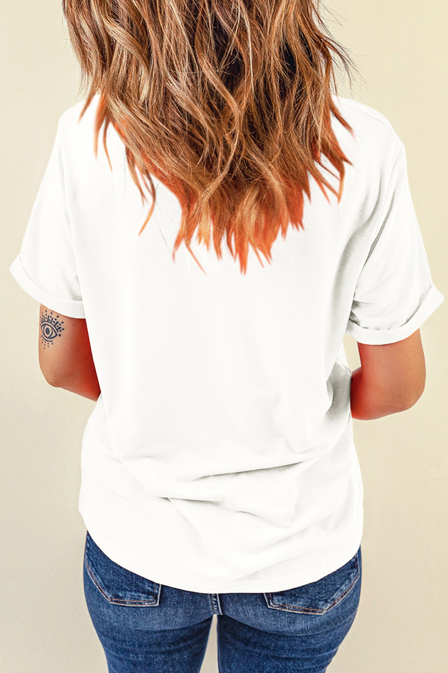 Kentucky Bow Graphic Short Sleeve Casual T Shirt