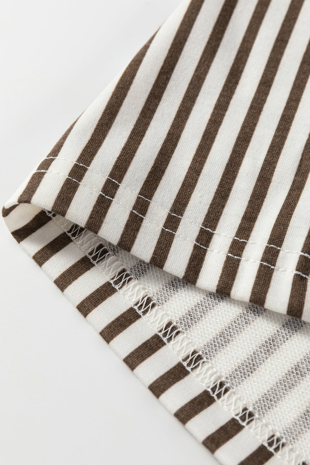 Stripe Elastic Waist Wide Leg Lounge Pants