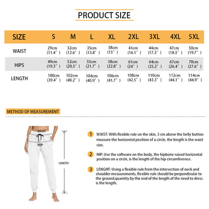 Rugby Adult Drawstring Trousers with Leopard Print