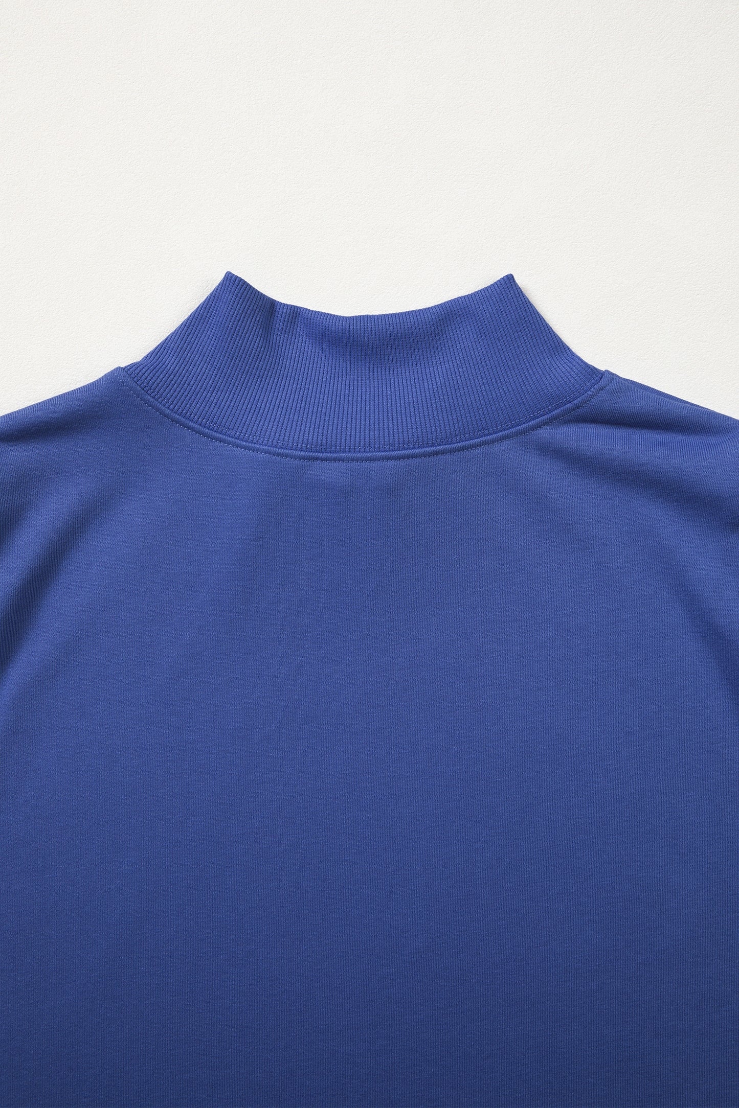 High Neck Cap Sleeve Loose Casual Top