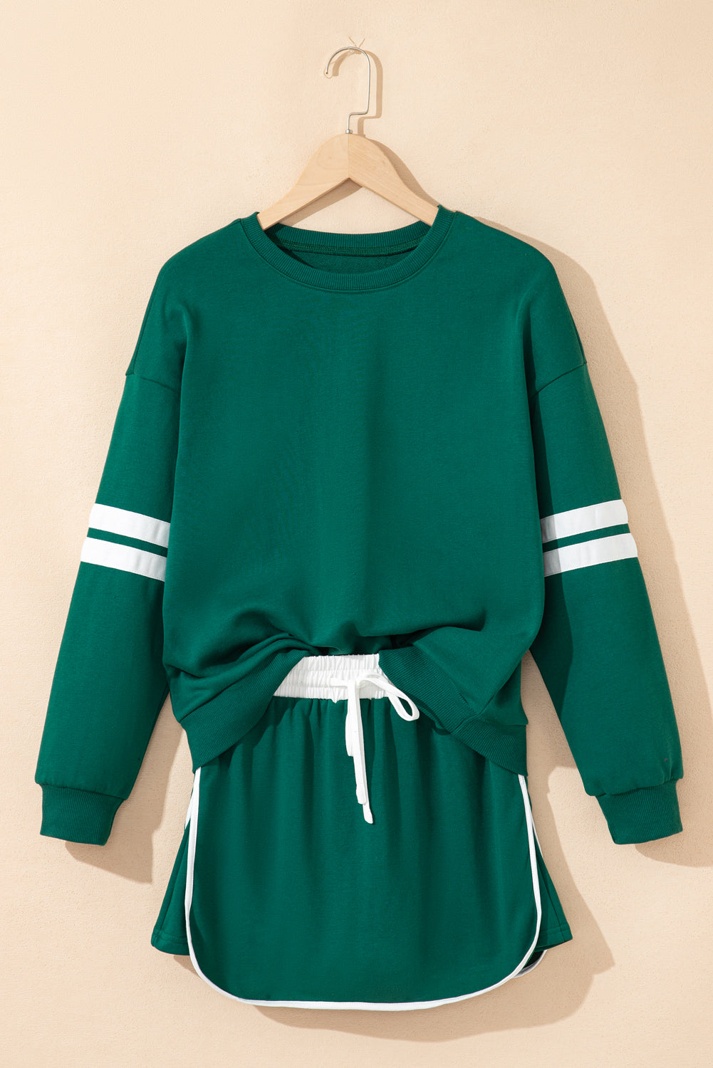 Orange Game Day Varsity Sweatshirt & Skort Set