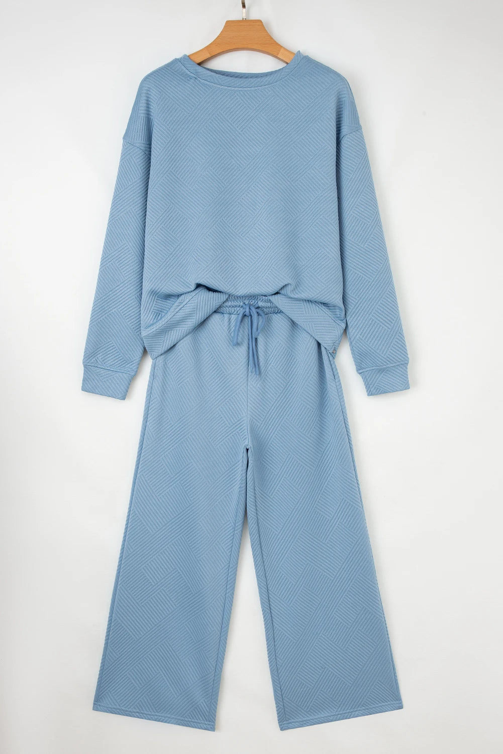 Dahlia Ultra Loose Textured 2pcs Slouchy Outfit