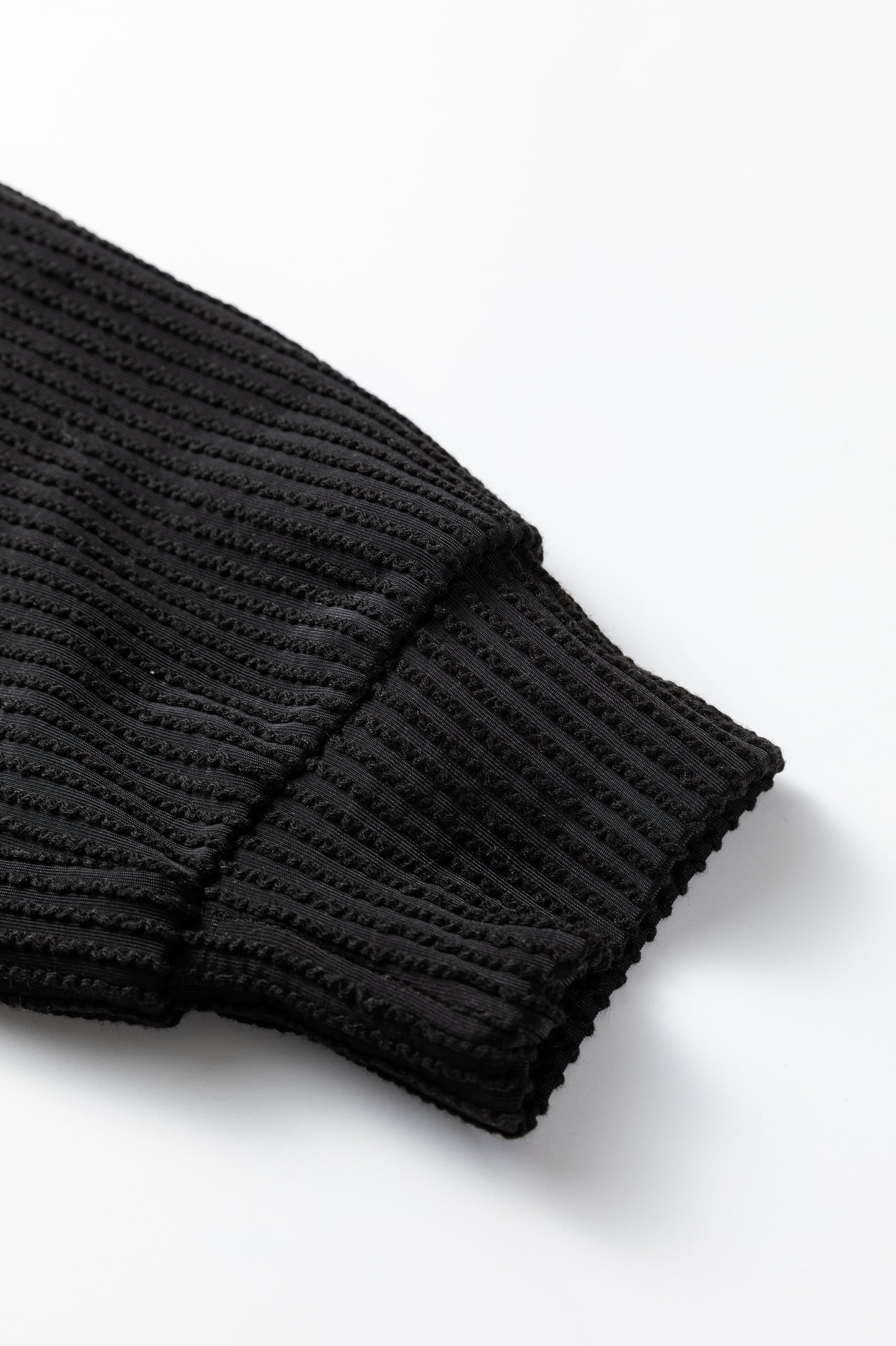 JOLLY Ribbed Knit Long Sleeve Top and Pants Set