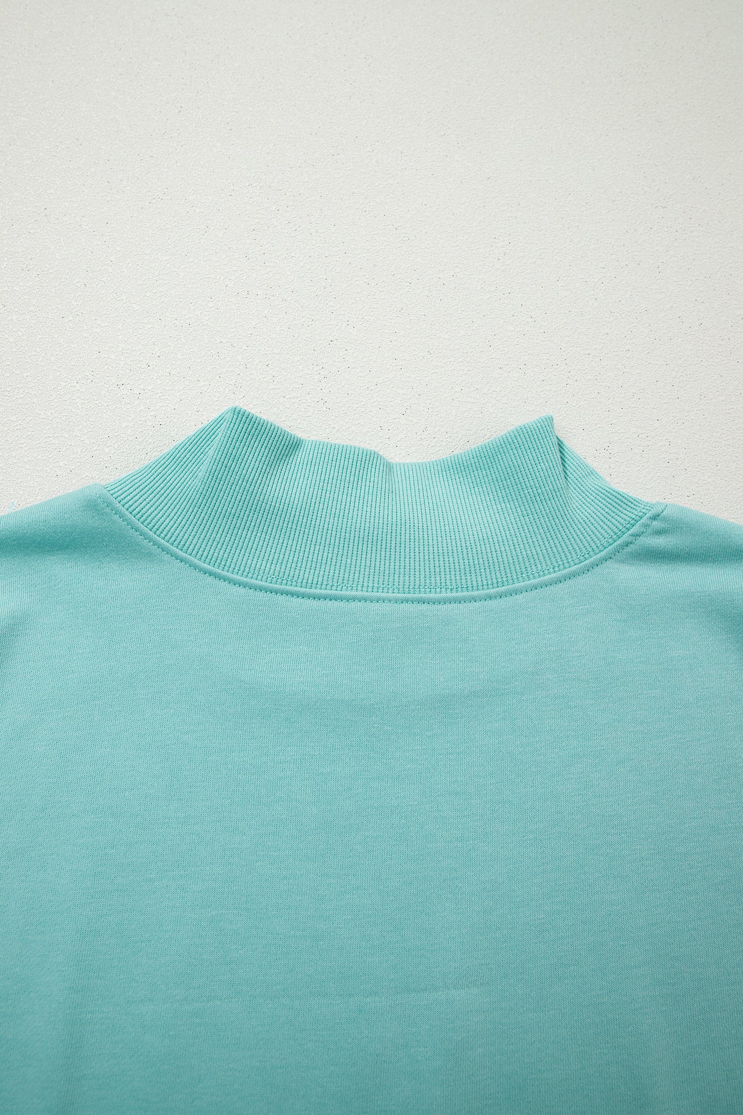 High Neck Cap Sleeve Loose Casual Top