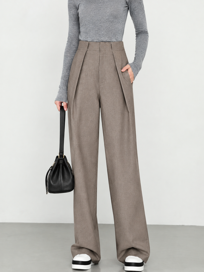 Women's Wide Leg Dress Pants High Waist Loose Straight Leg
