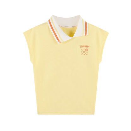 Kids Summer Polo Shirt Short Sleeve Solid Casual Top