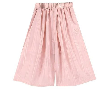 Girls Pink Bow Polo Shirt or Wide Leg Pants
