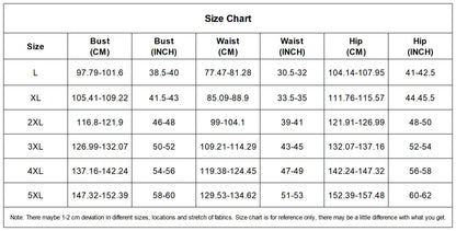Plus Size Women’s Swimsuit - Stylish, Sexy One-Piece Dress