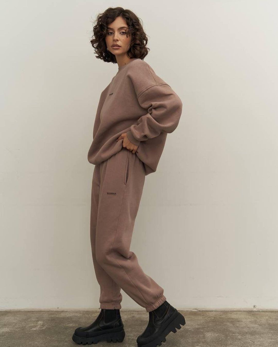 Women's Oversized Sweatshirt Joggers Lounge Matching Set