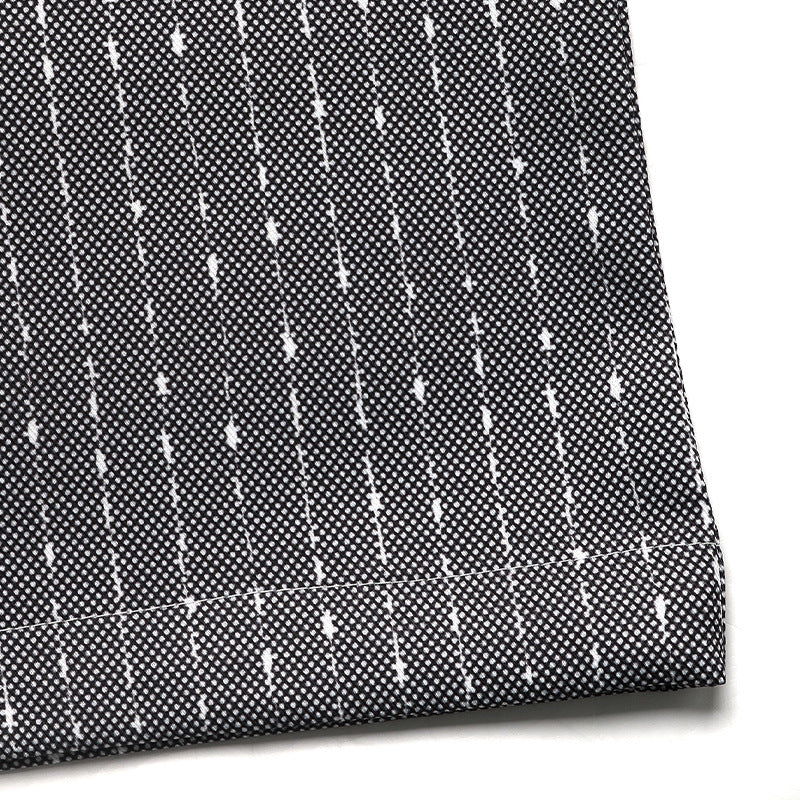 Pinstripe High Waist Wide Leg Dress Pants