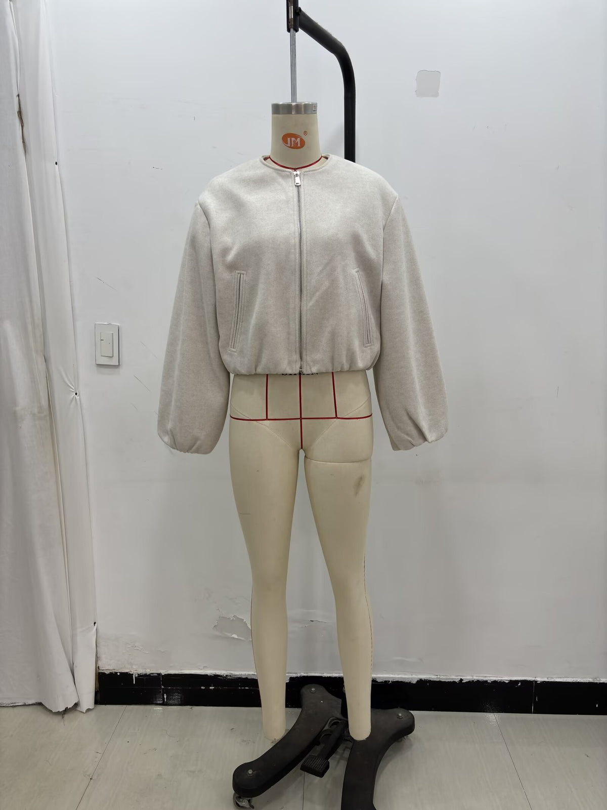 Women's Zip Up Bomber Jacket Casual Streetwear